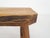 Brown Oak Side Table, the Netherlands, 1970s For Sale - Image 8 of 12
