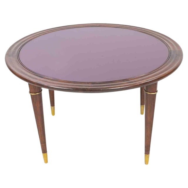 Vintage Coffee Table in the style of Paolo Buffa, Italy, 1950s For Sale