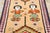 Traditional Vintage Turkish Pictorial Geometric Runner Beige & Red by Rug & Kilim, 1950–1959 For Sale - Image 3 of 9