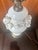Cream Vintage Mid-Century Porcelain Urn-Style Table Lamp For Sale - Image 8 of 11