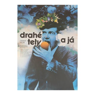 Drahe Tety a Ja Film Poster by Zdenek Ziegler, 1974 For Sale