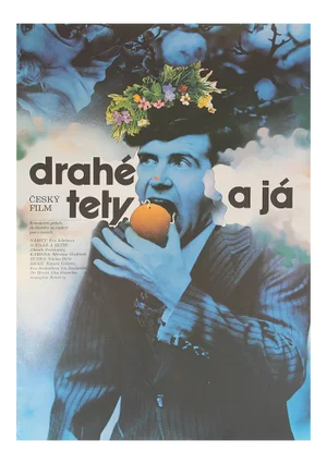 Drahe Tety a Ja Film Poster by Zdenek Ziegler, 1974
