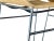 Chrome Modern Wicker and Chrome Barstools, Set of Three For Sale - Image 8 of 12