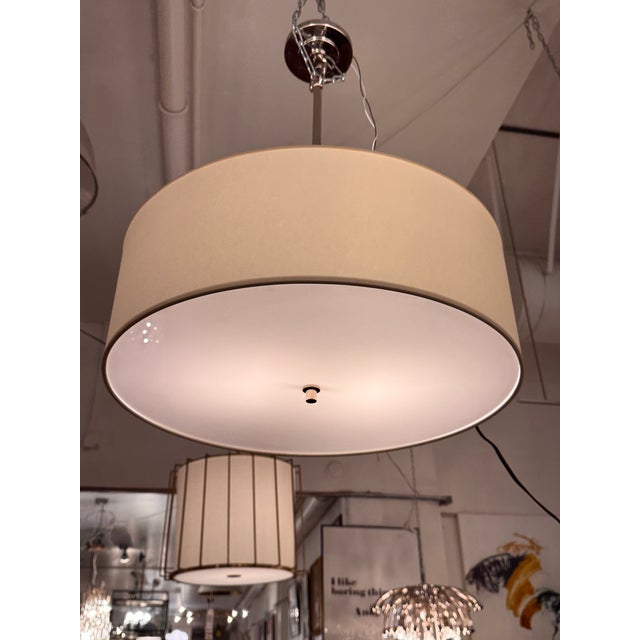 Thomas O’Brien for Visual Comfort Reed Hanging Shade For Sale - Image 10 of 12