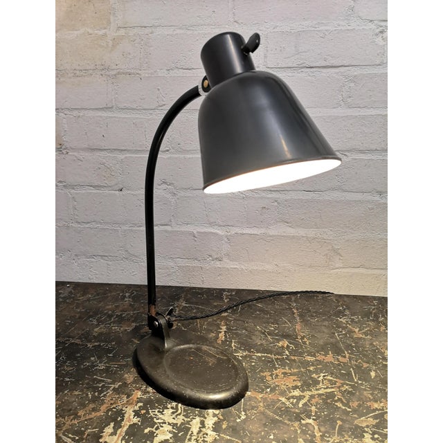 Christian Dell Model Matador 2768 Table Lamp by Christian Dell for Bur Bunte & Remmler, 1930s For Sale - Image 4 of 11