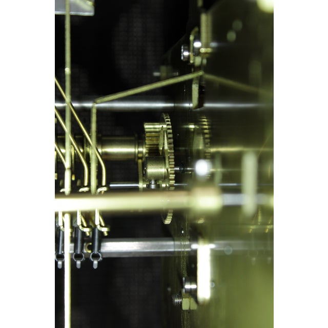 Pearl Cherry Tall Case Grandfather Clock For Sale - Image 16 of 18