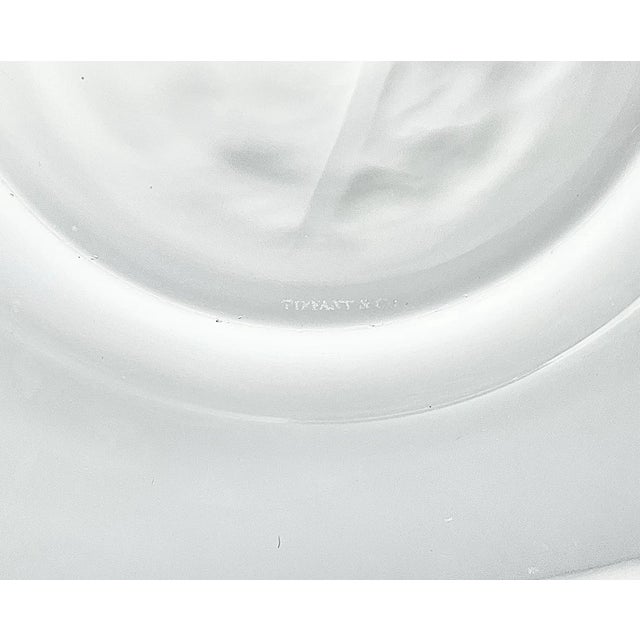 Tiffany & Co. Large Etched Butterfly Turtle Cattails Crystal Glass Vase For Sale - Image 13 of 13