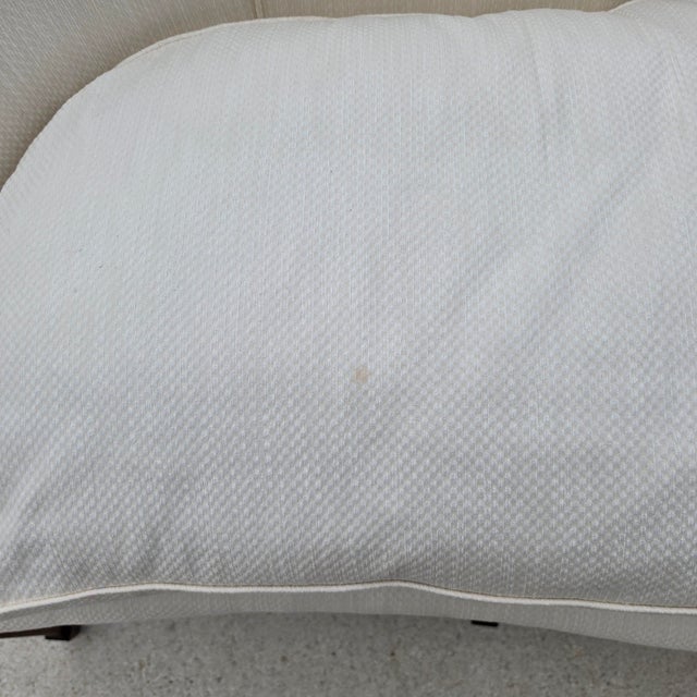 Anitque Mahogany Serpentine Hepplewhite Style Sofa For Sale - Image 14 of 18