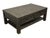 WEST MAIN HOME Ashford Collection Contemporary Farmhouse Style 50" Reclaimed Wood Accent Coffee Table - Dark Gray Finish...