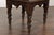 Anglo-Indian 1900 Armchair with Carved Back, Mythical Creatures and Woven Rattan For Sale - Image 4 of 12