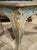 Antique Italian Blue Painted and Parcel Gilt Wooden Tabouret Stool, C. 1850 For Sale - Image 14 of 18