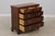 1980s Pair Baker George III Burl Walnut Bachelor Chests For Sale - Image 5 of 17