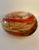 Murano Mid-Century Murano Teardrop Vase With Atomic Swirl For Sale - Image 4 of 7
