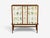 Swedish Modern, Nordens Flora Cabinet, Mahogany, Lithographs, Sweden, 1940s For Sale - Image 4 of 13
