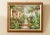 High Quality Vintage Italian Garden Landscape Style Oil on Canvas Painting, Signed 'A. Rogers' Lower Right, Custom Gilt...