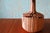 1960s Mid Century Modern Lava Drip Glaze Studio Craft Pottery Table Lamp For Sale - Image 11 of 13