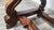 Vintage Biedermeier Walnut Table For Sale - Image 9 of 13