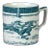 Staffordshire Greyhound Mug by Leighton Pottery For Sale