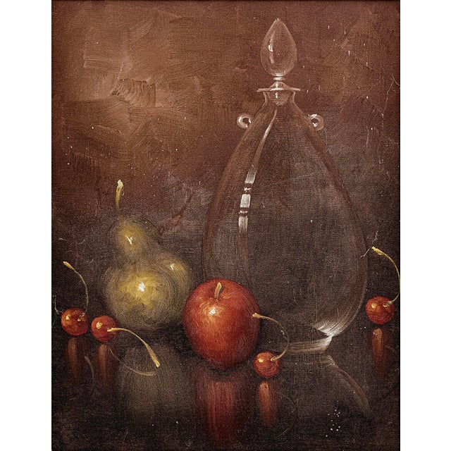 American Original Realist Still Life Oil Painting For Sale - Image 3 of 12