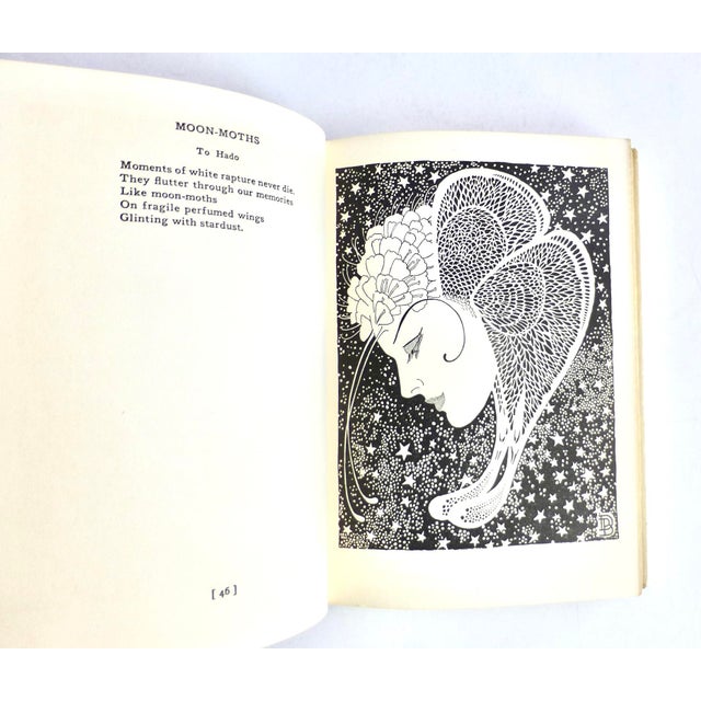 1937 Art Deco 'The Rest of the Road' Signed by Don Blanding For Sale - Image 4 of 7