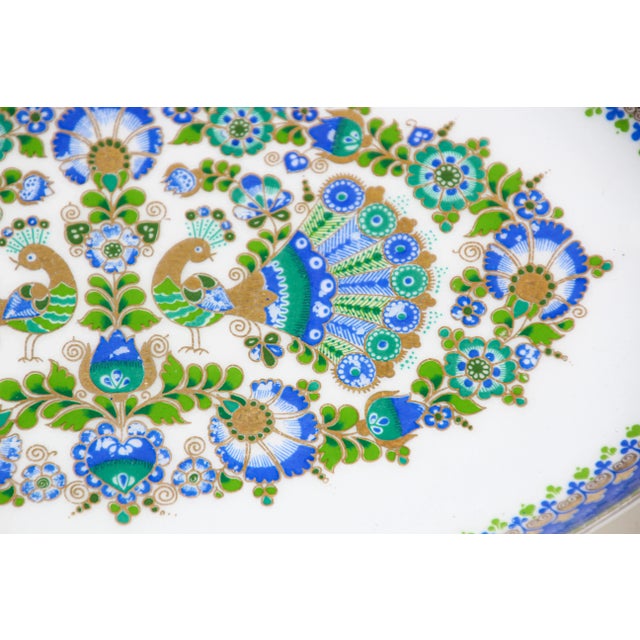 Vintage Steinbock Enamelware Oval Dish Hand-Made in Austria For Sale - Image 10 of 13