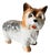 Mid-Century Porcelain Yorkshire Terrier Dog Figurine from Imoto, 1960s For Sale