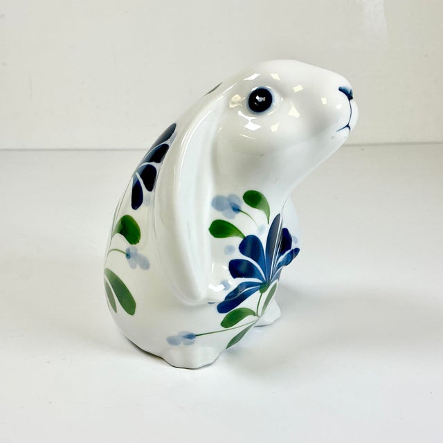 Late 20th C Vintage Hollywood Regency Boho Chic Dansk Bunny Figurine - Easter For Sale - Image 12 of 18