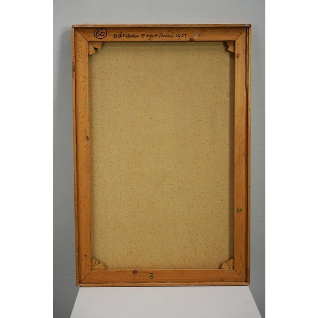 Adine Engelman, Abstract Composition, Oil Painting For Sale - Image 9 of 14