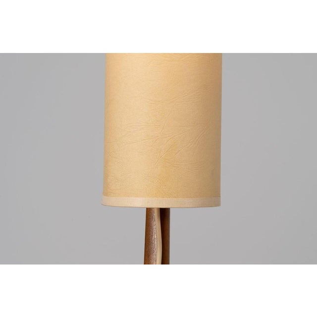 Black Vintage French Rispal Giraffe Floor Lamp, 1950 For Sale - Image 8 of 16