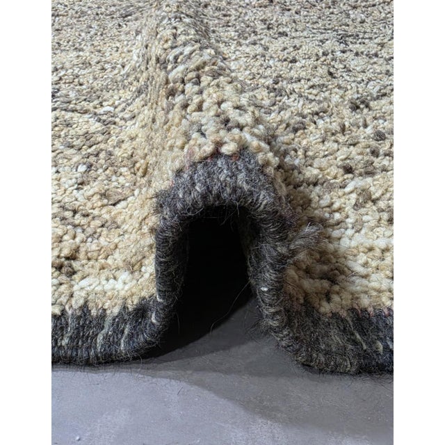 1980s Moroccan Beni MGuild Wool Rug - 11.7 X 6.2 Ft For Sale - Image 5 of 6