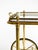 Neoclassical Brass Bar Cart with Glass Trays from Maison Jansen, 1960s For Sale - Image 14 of 18