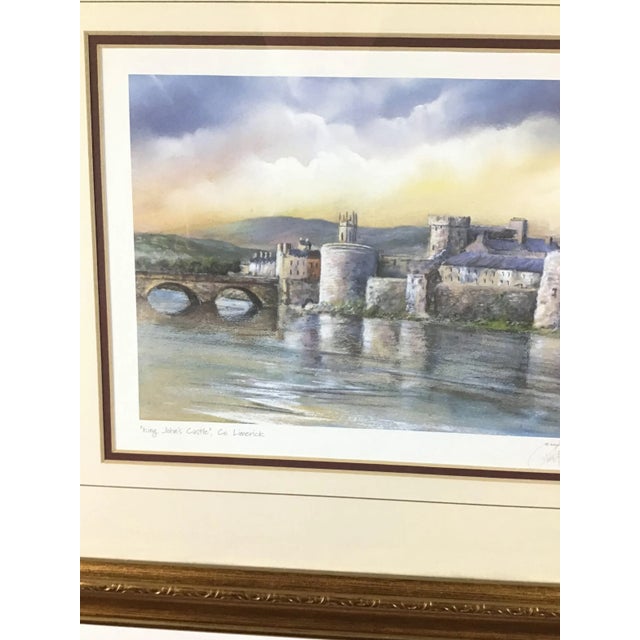 Beautiful work of art in a high quality frame. Perfect for collectors of Castles and Ireland subjects. The condition is as...