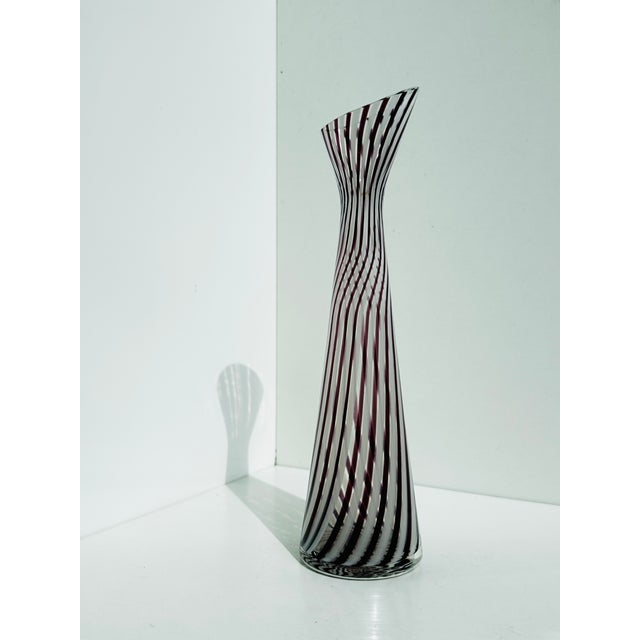 Glass Art Vase by Prof. Aloys F. Gangkofner for Hessenglas, Germany, 1950s For Sale - Image 14 of 15