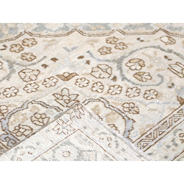 1940s Persian Tabriz Rug For Sale - Image 4 of 6