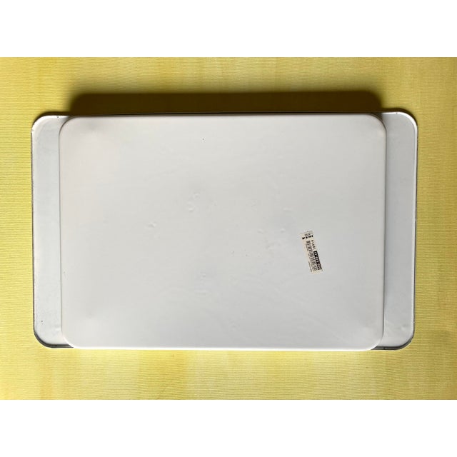 Vintage Ikea Enameled Spring Floral Serving Tray For Sale In Chicago - Image 6 of 7