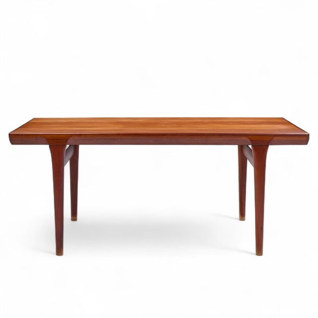 Wood Kofod Larsen for Faarup Møbelfabrik Mid Century Teak Hidden Leaf Expanding Dining Table For Sale - Image 7 of 11