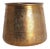 Hand Etched Egyptian Brass Vessel Jardiniere, 19th Century For Sale