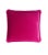 Happy Pillow in Velvet Fuchsia from Lo Decor For Sale - Image 4 of 4