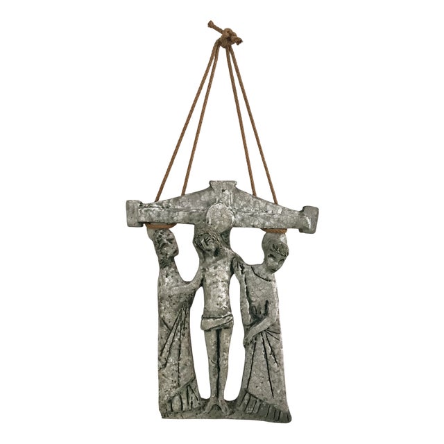 Ceramic Sculpture of Christ, 1950s For Sale