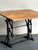 Farmhouse Vintage Boho Industrial Drafting Desk For Sale - Image 3 of 6