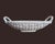 Would fit on a shelf perfectly due to its depth Hold fruit or bread Basket Interior dimensions 13.5" W x 7.5" D