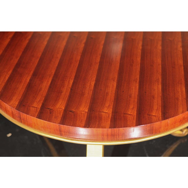 Cinnamon French Rosewood Coffee Table/Continental Table For Sale - Image 8 of 9