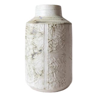 Vintage Handcrafted Pottery Vase from Carn For Sale