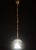 Art Deco 1980s Murano Glass Pendant Lights, Blue & Transparent - Set of 5 For Sale - Image 3 of 11