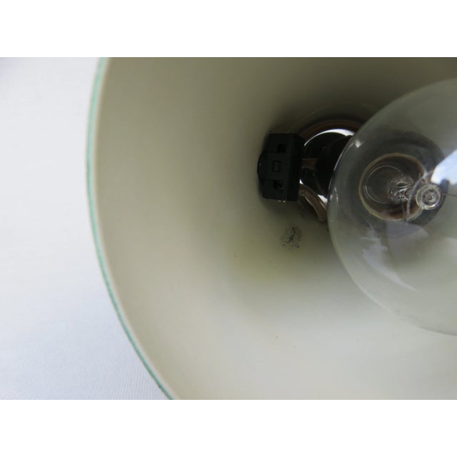 Green and Beige Copper-Plated Scissor Lamp from HELO Leuchten, 1960s For Sale - Image 16 of 18