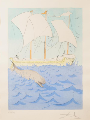 Zebulun, Edition 75/195, 1973, Etching and Drypoint