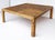 Late 20th Century Vintage Bamboo Coffee Table, Manner of Gabriella Crespi For Sale - Image 5 of 8