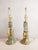 Mid 20th Century Deer Ceramic Lamps With Majolica Style Glaze - a Pair For Sale - Image 14 of 17