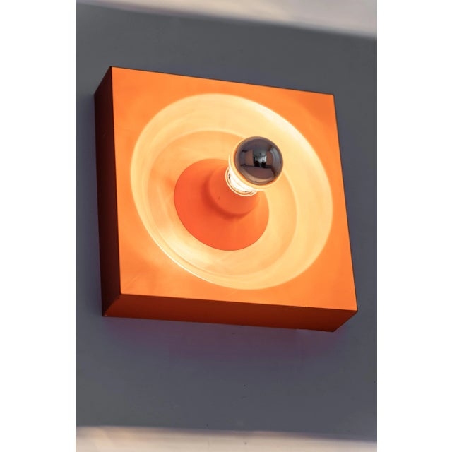 Metal Petite Mid-Century Wall Light attributed from Kaiser Idell / Kaiser Leuchten, Germany, 1970s For Sale - Image 7 of 9