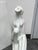 Ceramic Art Deco Kneeling Woman Marble Sculpture For Sale - Image 7 of 12